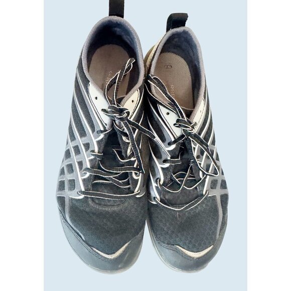 MERRELL Black Grey Lightweight Performance Sneaker Size 8.5 - Picture 2 of 7